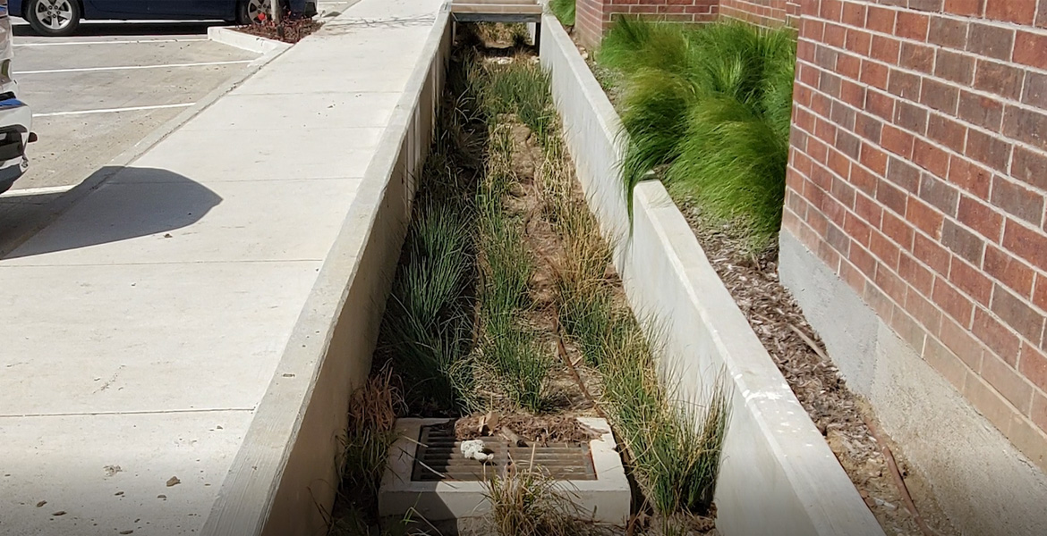 Bioretention installation